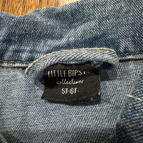 Denim Jacket Medium Wash Size 5T-6T - Picture 4 of 5
